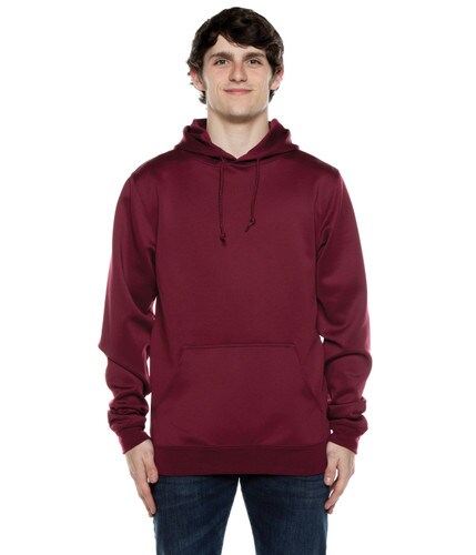 Air Layer Tech Pullover Burgandy