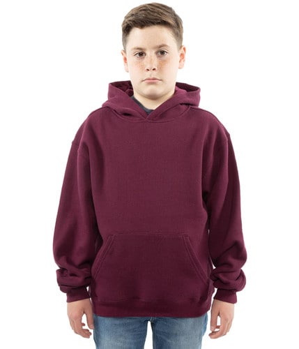 Youth Basic Hoodie Maroon