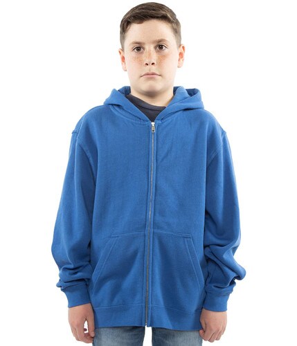 Youth Zip Hoodie Royal